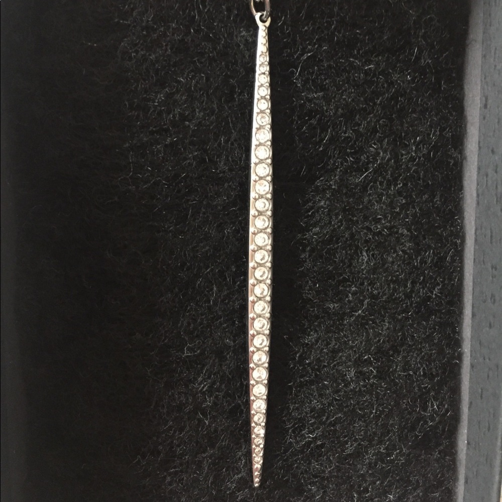 NWT MICHAEL Michael Kors Pave Matchstick Necklace